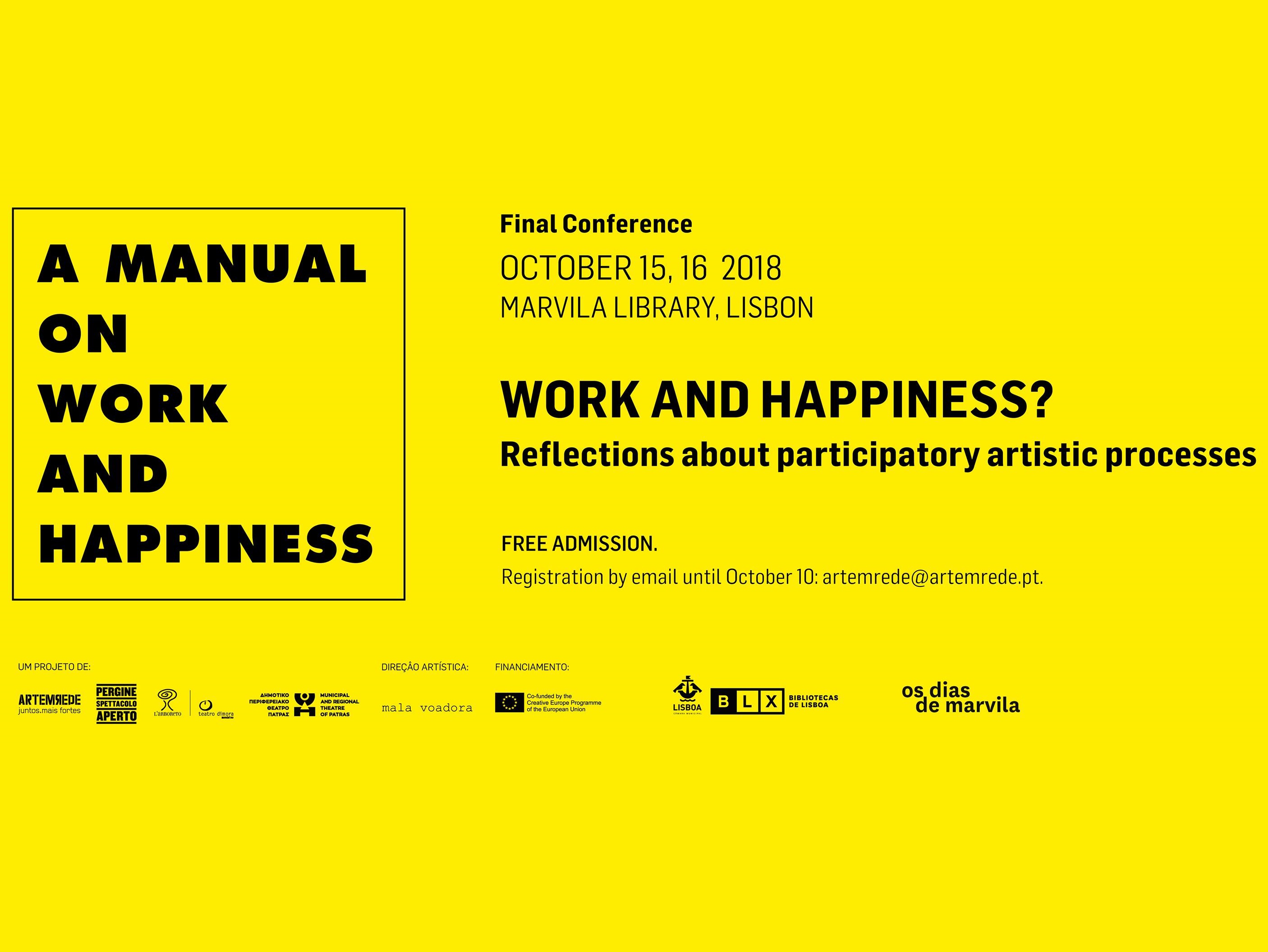 A MANUAL ON WORK AND HAPPINESS