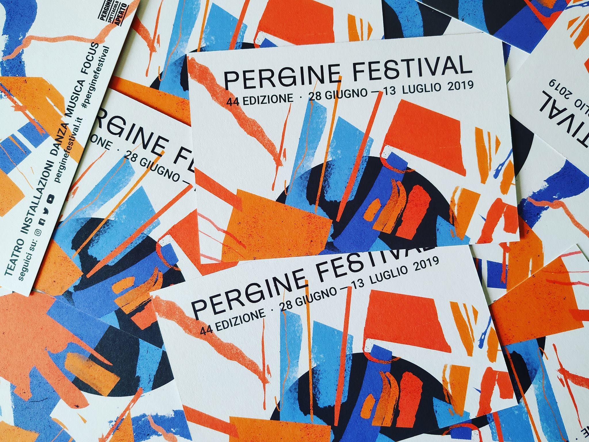 Pergine Festival - cartoline 2019
