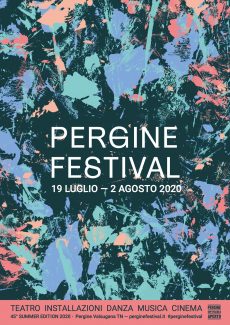 Locandina Pergine Festival 2020 - Summer edition